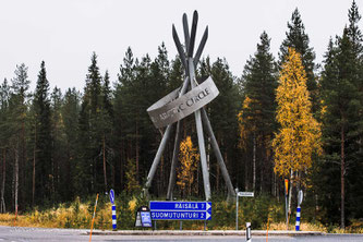 Am Polarkreis bei Kemijärvi