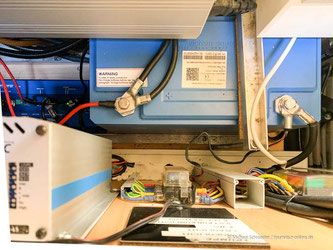 Lithium Batterie in einem Wohnmobil