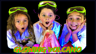 Kids science experiment, science, volcano eruption experiment