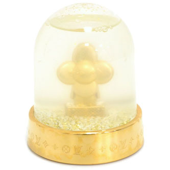 LOUIS VUITTON Novelty Snow Globe Dome Alma Ornament