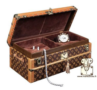 malle à fleurs bijoux Louis Vuitton
