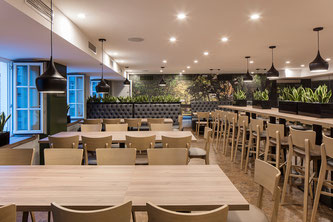 Das Mitarbeiter-Restaurant des Hotels Bayerischer Hof, München