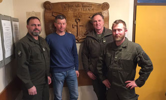 Auf Besuch bei den Villacher Pionieren in der Rohrkaserne war heute unser Kärntner Vertreter im ZA/BMLVS Grote Volker. Hier im Gespräch mit unseren Mitgliedern der AUF/AFH Mak Erich und Eberhard Bernt sowie Reichmann Arnold.