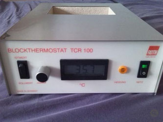 ROTH Blockthermostat TCR 100 für die Chromatographie/ Chemie