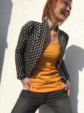 Einzig-n-Artig, Einzignartig, Hachenburg, Swafing, Lisa, Jaquardstrick, H&H, Cardigan, no 29, Lillesol & Pelle, madeinitaly