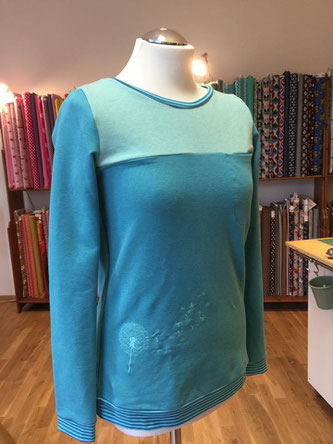 Frau Bente, Schnittreif, Bente, Pullover, Einizig-n-Artig, Hachenburg