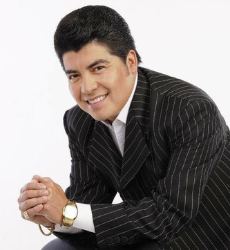 Cantante ecuatoriano Gerardo Morán, actuará en el show por el Día del Pescador. Jaramijó, Ecuador.
