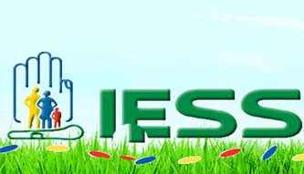 Logotipo ambiental del Iess. Ecuador.