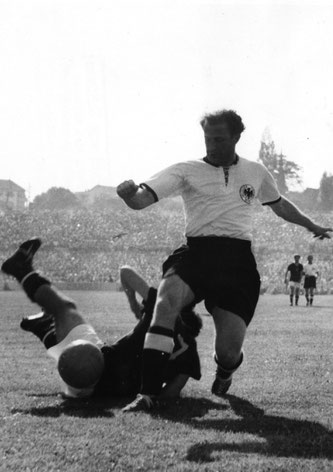 WM 1954 - Ungarn-Deutschland 8:3 (Foto: 1. FC Kaiserslautern)