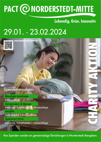 PACT Norderstedt-Mitte, Charity Aktion, Spenden, Helfen, Soziale Projekte