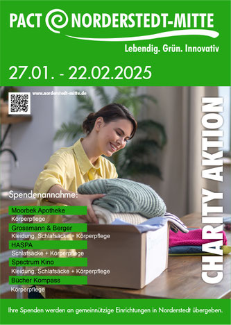PACT Norderstedt-Mitte, Charity Aktion, Soziale Projekte, Spenden