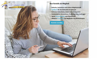 Screenshot von der Neuen Webseite und den Paidmailers Earnstar.de