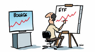 Un ETF bourse copie aussi fidèlement que possible un indice de référence.