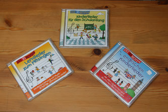CDs mit Lieder zum Schulanfang & Lernern