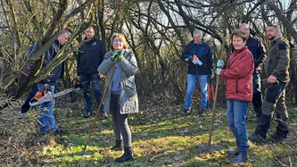 Pflege (Päuschen) im Kleinod "Tannenberg" | Foto: A. Schwenn 2026