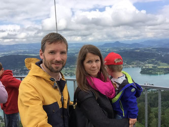 Entspannte Eltern im Urlaub