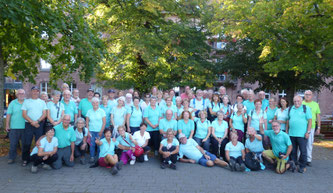 Le groupe des 63 au Mont Sainte Odile