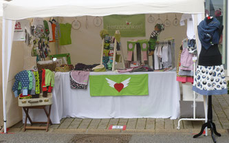 Herzbinkerl, Nagold, Marktstand