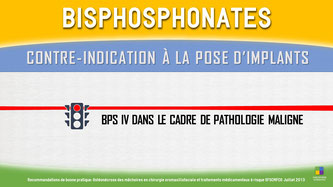 ParoSphère Formation | Bisphosphonates et implants dentaires | Contre-indications