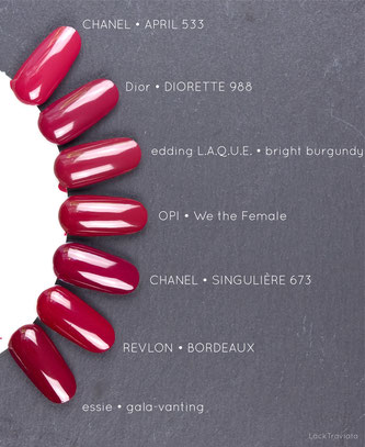 Vergleich / comparison swatch OPI • We the Female • Washington D.C. Collection fall 2016