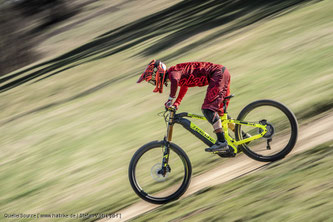 Beim Enduro liegt der Fokus auf den Bergab‐Passagen