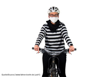 Berliner Fahrrad-Accessoires-Anbieter Fahrer Berlin stellt ab sofort Behelfsmundschutz her