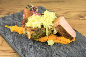 Kreation: Th. Messerli, Küchenchef Restaurant Brücke
