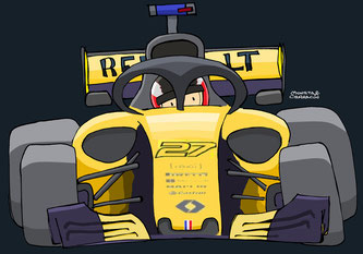 Nico Hülkenberg by Muneta & Cerracín