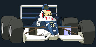 Jean Alesi by Muneta & Cerracín