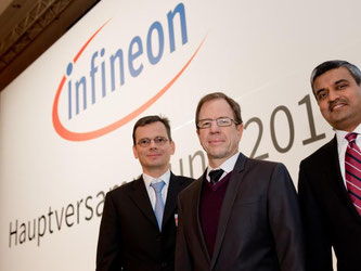 Der Finanzvorstand von Infineon ist voller Optimismus. Foto: Sven Hoppe