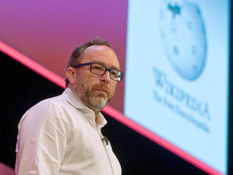 Wikipedia-Gründer Jimmy Wales. Foto: Will Oliver