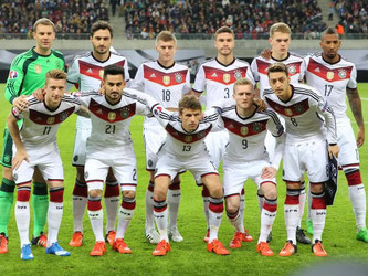 Die deutsche Fußball-Nationalmannschaft will auch den EM-Titel gewinnen. Foto: Jan Woitas