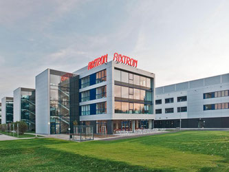 Die Konzernzentrale des Maschinenbauunternehmens Aixtron SE in Herzogenrath. Foto Aixtron Foto: aixtron