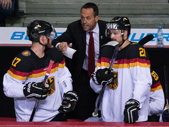 Bundestrainer Marco Sturm hofft auf einen erfolgreichen WM-Start. Foto: Maja Hitij