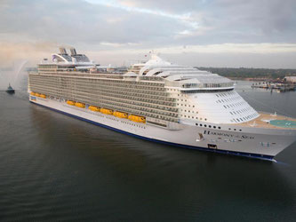 Bis zu 6780 Passagiere fasst die «Harmony of the Seas». Foto: Royal Caribbean International