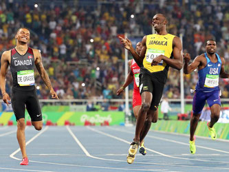 Usain Bolt qualifizierte sich souverän für das 200-Meter-Finale. Foto: Srdjan Suki