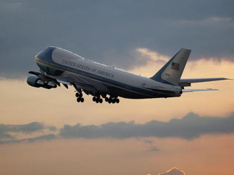 Das US-Verteidigungsministerium hat den Airbus-Konkurrenten Boeing mit dem Bau der US-Präsidentenmaschine Air Force One beauftragt. Foto: Lynn Bo Bo