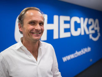 Henrich Blase ist Unternehmensgründer und Geschäftsführer des Vergleichsportals Check24. Foto: Matthias Balk