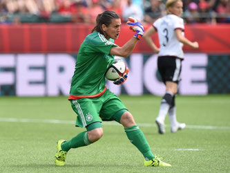 Auch DFB-Keeperin Nadine Angerer konnte die Niederlage gegen England nicht verhindern. Foto: Carmen Jaspersen