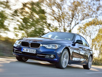 Aller guten Dinge sind drei: BMW bietet den 3er ab Juli erstmals mit einem Dreizylinder-Benziner an. Foto: BMW