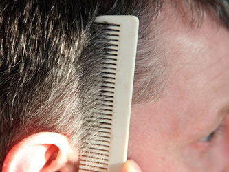 Ob man will oder nicht: Die grauen Haare kommen, sobald der Vorrat an Pigmentzellen aufgebraucht ist. Foto: Bodo Marks
