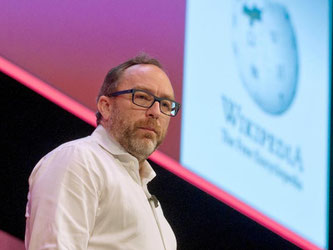 Wikipedia-Gründer Jimmy Wales. Foto: Will Oliver