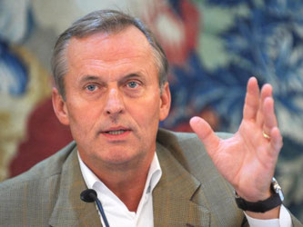 John Grisham 2010 in Hamburg. Foto: Marcus Brandt
