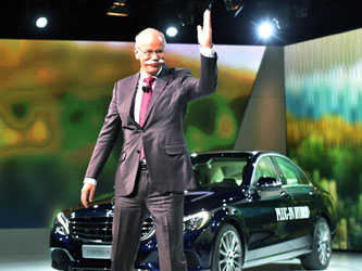 Daimler-Chef Dieter Zetsche. Die deutsche Autoindustrie verspricht sich viel vom schnell wachsenden US-Markt. Foto: Uli Deck