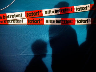 Der «Tatort» muss gemeinsam begutachtet werden. Foto: Nicolas Armer