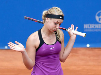 Sabine Lisicki ist in Nürnberg ausgeschieden. Foto: Daniel Karmann