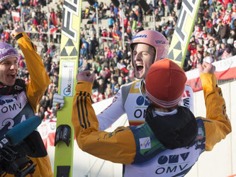 Severin Freund gewinnt beide Springen in Oslo.Foto: Terje Bendiksby
