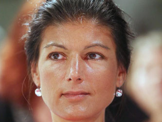 Sahra Wagenknecht: «Es zeigt sich einfach, dass der Euro nicht funktioniert.» Foto: Oliver Berg