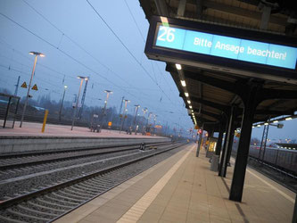 Ein neuer Bahnstreik noch vor Weihnachten? Die Gewerkschaft EVG schließt das nicht aus. Foto: Oliver Mehlis