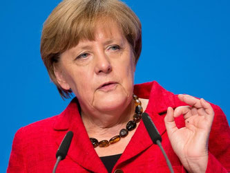 Laut Bundeskanzlerin Merkel wird es «definitiv» keine Steuererhöhungen im Rahmen der Flüchtlingskrise geben. Foto: Marius Becker